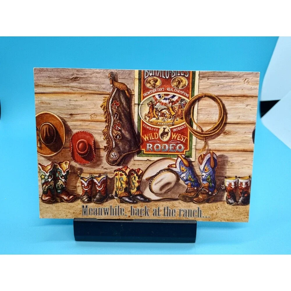 Leanin' Tree Greeting Birthday Card Western Tradition By Lisa Danielle